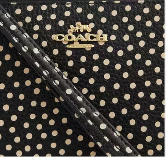 Corner Zip Wristlet With Spot Print - Picture 2 of 2